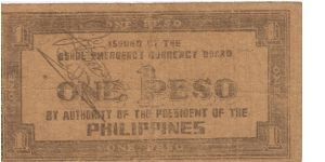 Banknote from Philippines