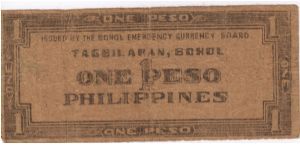 Banknote from Philippines