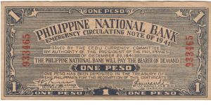 Banknote from Philippines