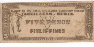 Banknote from Philippines