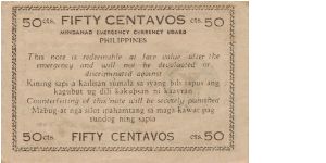 Banknote from Philippines