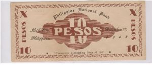 Banknote from Philippines