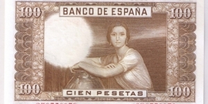 Banknote from Spain