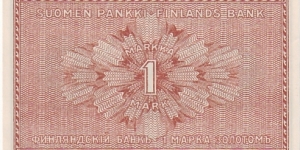 Banknote from Finland