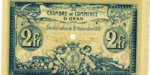 Banknote from Algeria