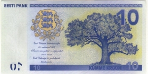 Banknote from Estonia