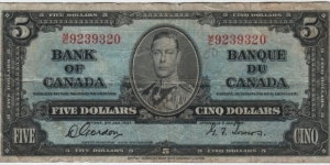 $5 Banknote