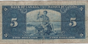 Banknote from Canada