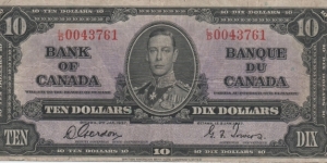 $10 Banknote