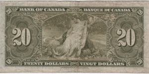 Banknote from Canada