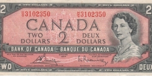 Banknote from Canada