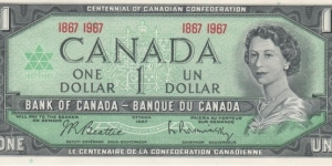 $1 No Serial Banknote