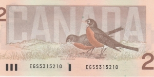 Banknote from Canada