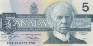 $5 Banknote