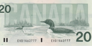 Banknote from Canada