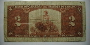 Banknote from Canada