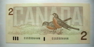 Banknote from Canada