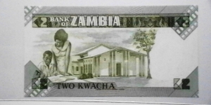 Banknote from Zambia