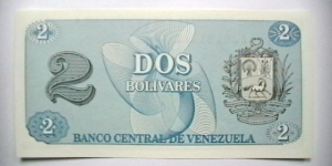 Banknote from Venezuela