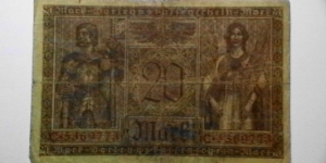 Banknote from Germany