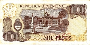 Banknote from Argentina