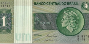 1 Cruzeiro Banknote