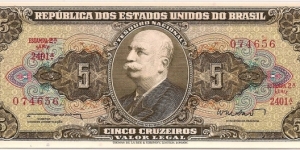 5 Cruzeiros Banknote