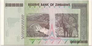 Banknote from Zimbabwe