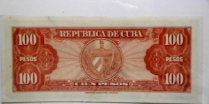 Banknote from Cuba