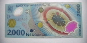 Romania 2,000 Lei  Banknote