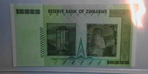 Banknote from Zimbabwe