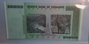 Banknote from Zimbabwe