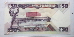 Banknote from Zambia