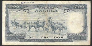 Banknote from Angola