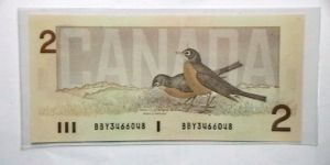 Banknote from Canada