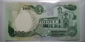 Banknote from Colombia