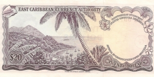 Banknote from Grenada