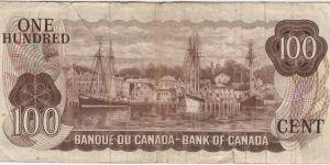 Banknote from Canada