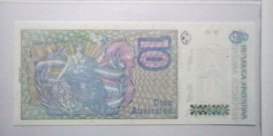 Banknote from Argentina