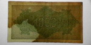 Banknote from Germany