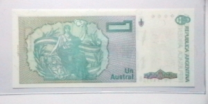 Banknote from Argentina