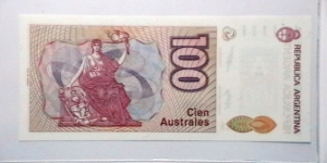 Banknote from Argentina