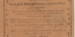 Banknote from Philippines