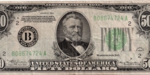 50 dollars Banknote