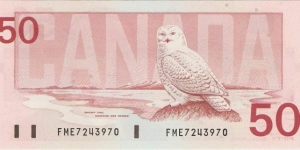 Banknote from Canada