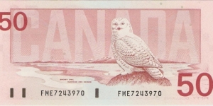 Banknote from Canada