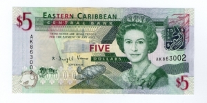 5 Dollars Banknote