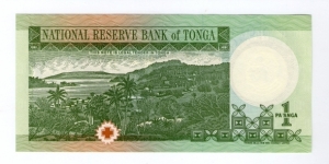 Banknote from Tonga