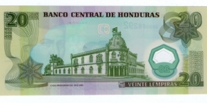 Banknote from Honduras