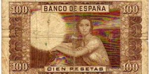 Banknote from Spain